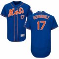 Mens Majestic New York Mets #17 Keith Hernandez Royal Blue Flexbase Authentic Collection MLB Jersey