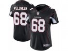 Women Nike Arizona Cardinals #68 Jared Veldheer Vapor Untouchable Limited Black Alternate NFL Jersey