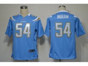 NEW NFL San Diego Chargers #54 Melvin Ingram lt.blue Jerseys(Game)