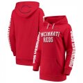 Cincinnati Reds G III 4Her by Carl Banks Women's Extra Innings Pullover Hoodie Red