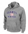 New York Giants Heart & Soul Pullover Hoodie Grey