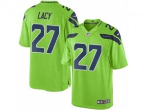 Mens Nike Seattle Seahawks #27 Eddie Lacy Limited Green Rush NFL Jersey