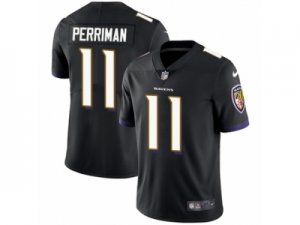 Mens Nike Baltimore Ravens #11 Breshad Perriman Vapor Untouchable Limited Black Alternate NFL Jersey