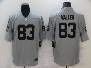 Nike Raiders #83 Darren Waller Gray Inverted Legend Limited Jersey