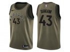 Men Nike Toronto Raptors #43 Pascal Siakam Green Salute to Service NBA Swingman Jersey
