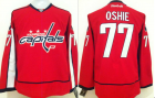 NHL Washington Capitals #77 Oshie Red Stitched Jerseys