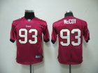 youth nfl tampa bay buccaneers #93 mccoy red