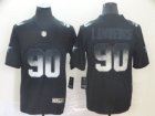 Nike Cowboys #90 DeMarcus Lawrence Black Arch Smoke Vapor Untouchable Limited Jersey