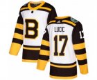 Mens Adidas Boston Bruins #17 Milan Lucic Authentic White 2019 Winter Classic NHL Jersey