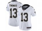 Women Nike New Orleans Saints #13 Michael Thomas Vapor Untouchable Limited White NFL Jersey