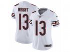 Women Nike Chicago Bears #13 Kendall Wright Vapor Untouchable Limited White NFL Jersey