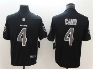 Nike Raiders #4 Derek Carr Black Vapor Impact Limited Jersey