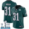 Youth Nike Eagles #31 Jalen Mills Green 2018 Super Bowl LII Vapor Untouchable Player Limited Jersey