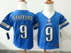 Nike Kids Detroit Lions #9 Matthew Stafford Blue jerseys