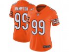 Women Nike Chicago Bears #99 Dan Hampton Vapor Untouchable Limited Orange Rush NFL Jersey
