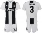 2018-19 Juventus FC 3 CHIELLINI Home Soccer Jersey