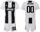 2018-19 Juventus FC Customized Home Soccer Jersey