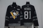 Penguins #81 Phil Kessel Black 1917-2017 100th Anniversary Adidas Jersey