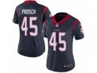 Women Nike Houston Texans #45 Jay Prosch Vapor Untouchable Limited Navy Blue Team Color NFL Jersey