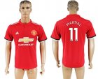 2017-18 Manchester United 11 MARTIAL Home Thailand Soccer Jersey