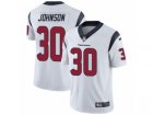 Mens Nike Houston Texans #30 Kevin Johnson Vapor Untouchable Limited White NFL Jersey