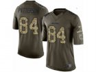 Mens Nike Oakland Raiders #84 Cordarrelle Patterson Limited Green Salute to Service NFL Jersey