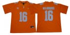 Tennessee Volunteers #16 Peyton Manning Orange Nike College Football Jersey