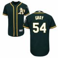 Men's Majestic Oakland Athletics #54 Sonny Gray Green Flexbase Authentic Collection MLB Jersey
