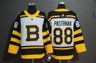 Bruins #88 David Pastrnak White 2019 Winter Classic Adidas Jersey