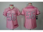 Nike Women Houston Texans #56 Brian Cushing Pink Jerseys