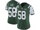 Women Nike New York Jets #58 Darron Lee Green Team Color Vapor Untouchable Limited Player NFL Jersey