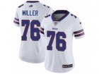 Women Nike Buffalo Bills #76 John Miller Vapor Untouchable Limited White NFL Jersey