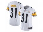 Women Nike Pittsburgh Steelers #31 Donnie Shell Vapor Untouchable Limited White NFL Jersey