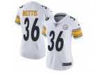 Women Nike Pittsburgh Steelers #36 Jerome Bettis Vapor Untouchable Limited White NFL Jersey