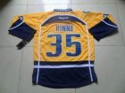 nhl jerseys nashville predators #35 rinne yellow 2011 new