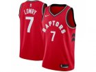 Men Nike Toronto Raptors #7 Kyle Lowry Red Stitched NBA Swingman Jersey