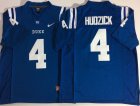 Duke Blue Devils #4 Myles Hudzick Blue College Football Jerse