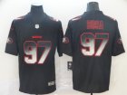 Nike 49ers #97 Nick Bosa Black Arch Smoke Vapor Untouchable Limited Jersey