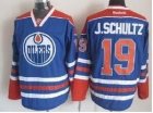 nhl Edmonton Oilers # 19 Justin Schultz blue jersey