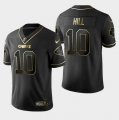 Nike Chiefs #10 Tyreek Hill Black Gold Vapor Untouchable Limited Jersey