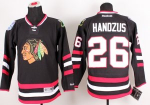 NHL Chicago Blackhawks #26 HANDZUS black [2014 winter classic]