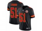 Nike Kansas City Chiefs #51 Frank Zombo Limited Black Rush NFL Jersey