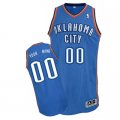 Customized Oklahoma City Thunder Jersey Revolution 30 Blue Road Basketball