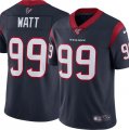 Nike Texans #99 J.J. Watt Navy 100th Season Vapor Untouchable Limited