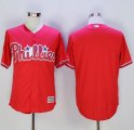 Philadelphia Phillies Blank Red New Cool Base Stitched Baseball Jersey