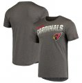 Arizona Cardinals Nike Sideline Line of Scrimmage Legend Performance T Shirt Heathered Gray