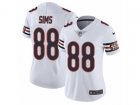 Women Nike Chicago Bears #88 Dion Sims Vapor Untouchable Limited White NFL Jersey