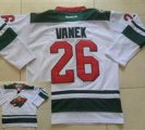 NHL Minnesota Wild #26 Thomas Vanek white Jerseys