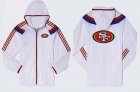 NFL San Francisco 49ers dust coat trench coat windbreaker 7