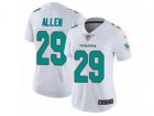 Women Nike Miami Dolphins #29 Nate Allen Vapor Untouchable Limited White NFL Jersey